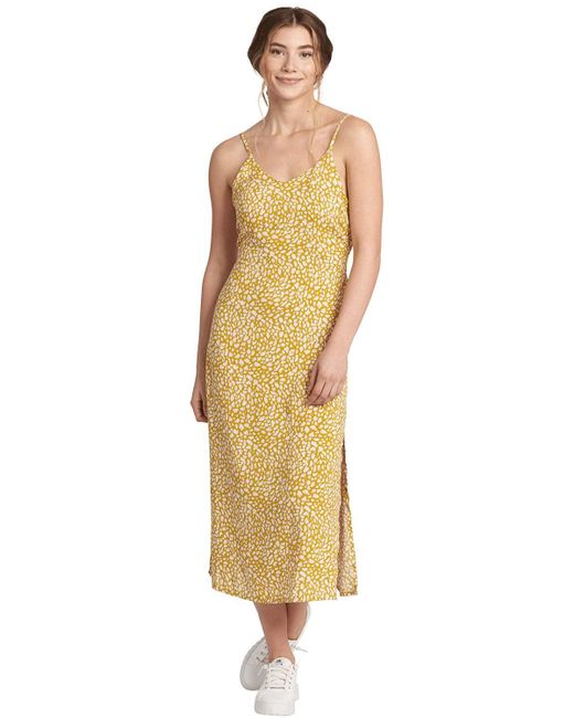 roxy yellow dress