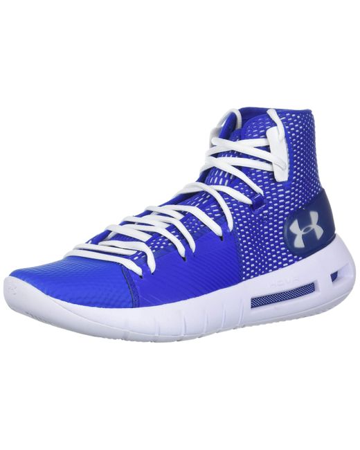 Under Armour Drive 5 Basketball Shoe in Blue for Men | Lyst