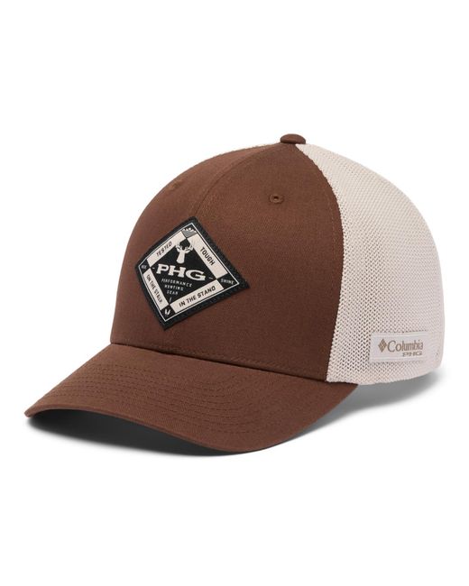 Columbia Brown Phg Antlers Mesh Ball Cap