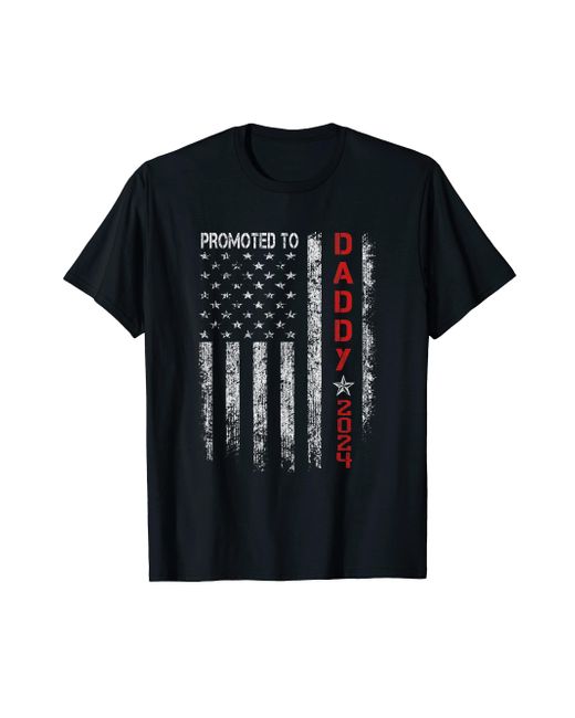 Caterpillar Patriotic S Promoted To Daddy Est 2024 First Time Dad T ...