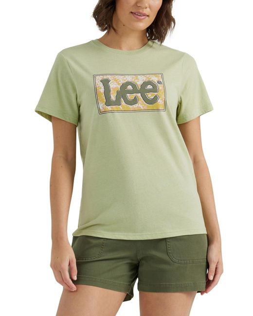 Lee Jeans Green Graphic Tee
