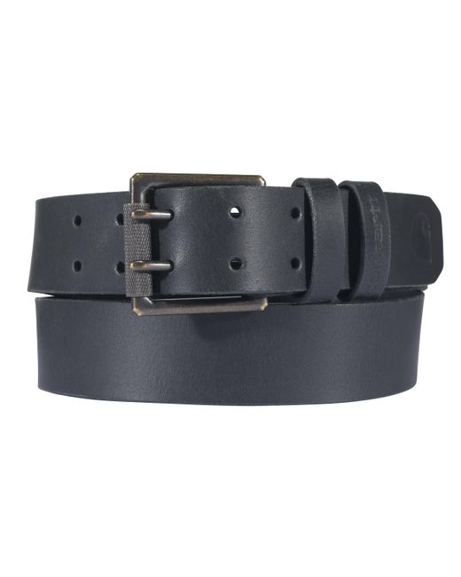 Carhartt Black Double Prong Leather Belt for men