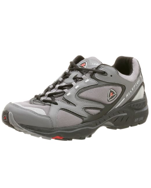 Ecco Gray Performance Rxp 1060 Running Shoe,titanium/black,43 Eu for men