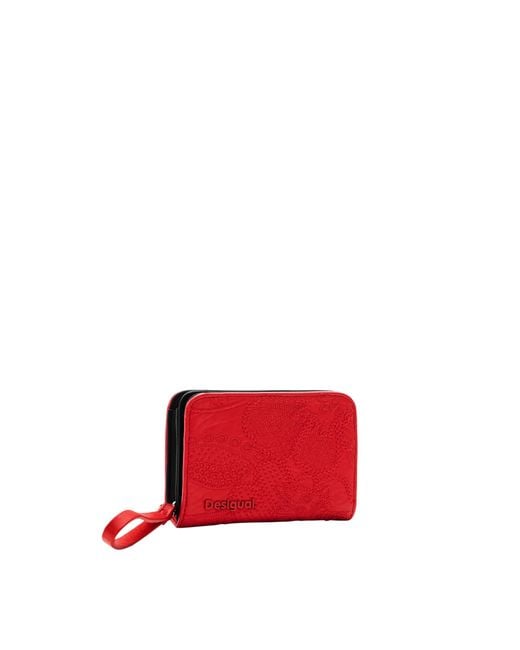 Desigual Red Accessories Pu Small Wallets