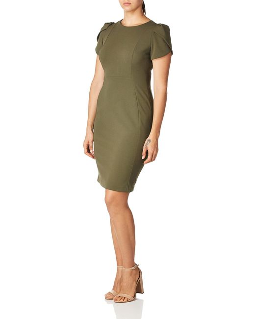 calvin klein women's essential sleeveless sheath