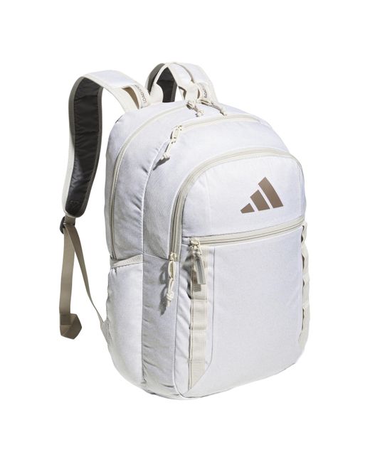 adidas excel backpack white 7 (Twill White/Black) the Adidas Excel 7 backpack is built to last. adidas Excel 7 Backpack -