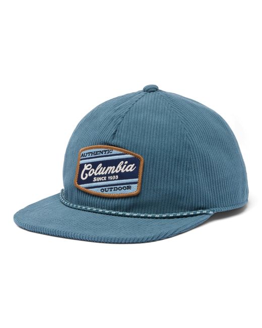 Columbia Blue Packsaddle Corduroy Snap Back