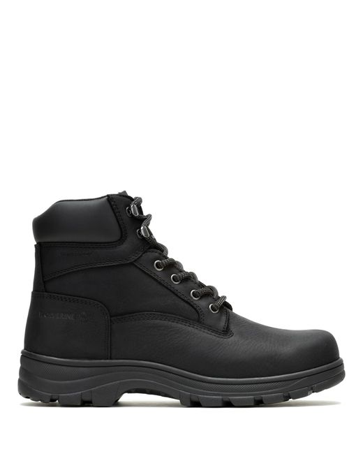 Wolverine Black Carlsbad Waterproof 6" Work Boot