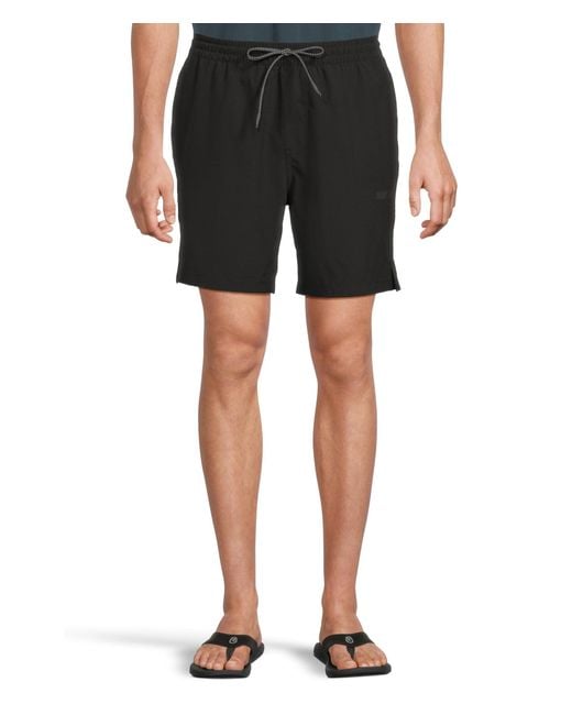 Hurley Black H2o Dri Trek Stretch 7 for men