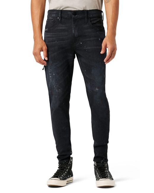 Hudson Jeans Men's Black Jeans Zack Stacked