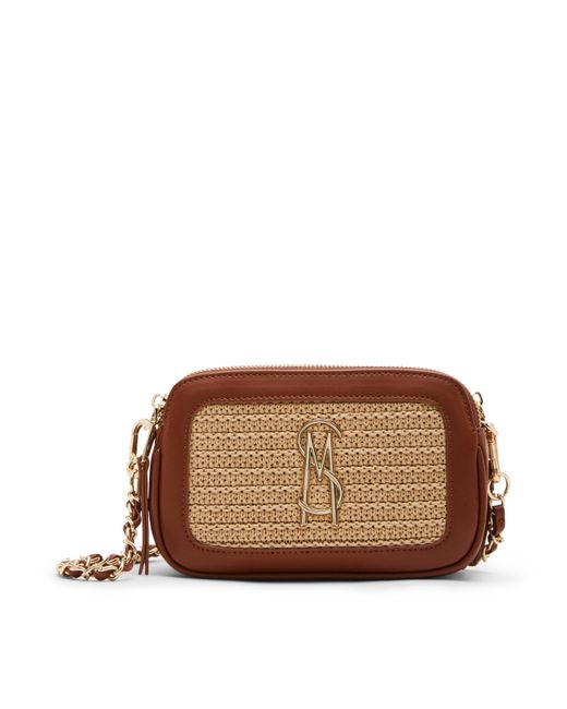Steve Madden Brown Daisy-s Double Zip Crossbody