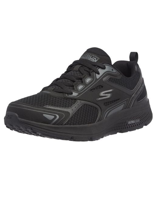 Skechers Black Go Run Consistent-performance Running & Walking Shoe Sneaker for men