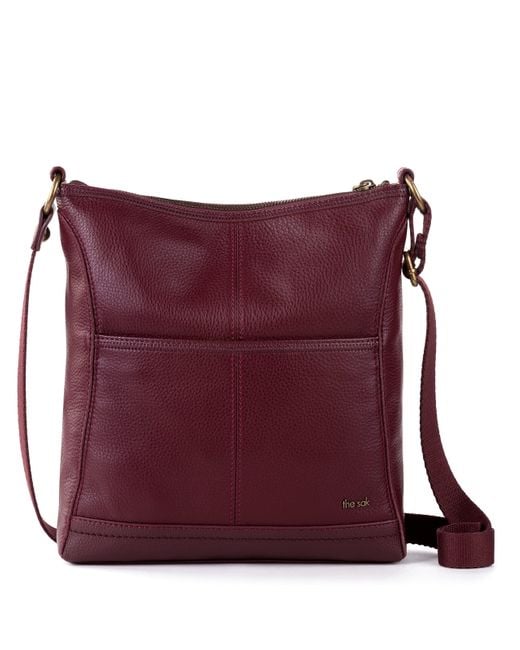 The Sak S Iris Crossbody In Leather Casual Purse With Adjustable Strap ...
