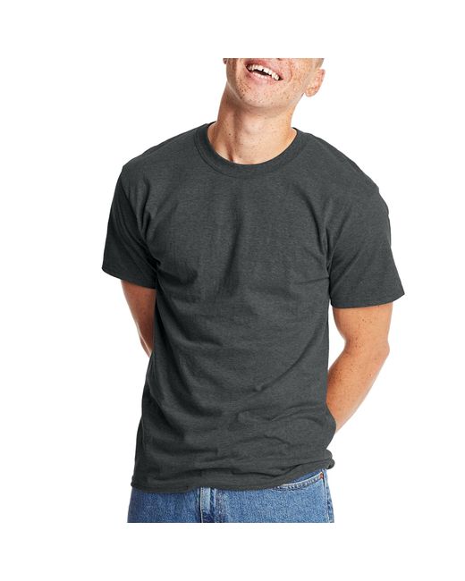 Hanes Gray Standard Beefyt T-shirt