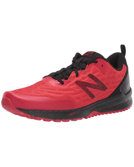 New Balance Nitrel V3 Trail Running Shoes Red/black for Men | Lyst