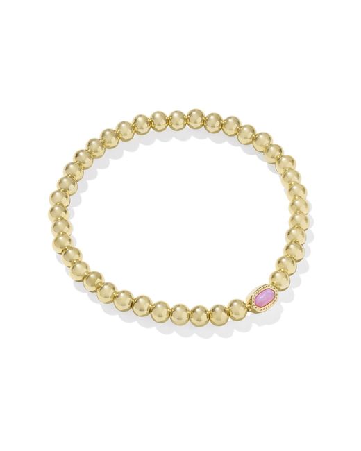 Kendra Scott Metallic Mini Elaina Stretch Bracelet