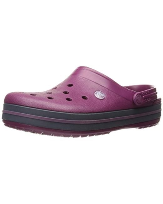 Crocs™ Purple Unisex Adults' Crocband Clogs