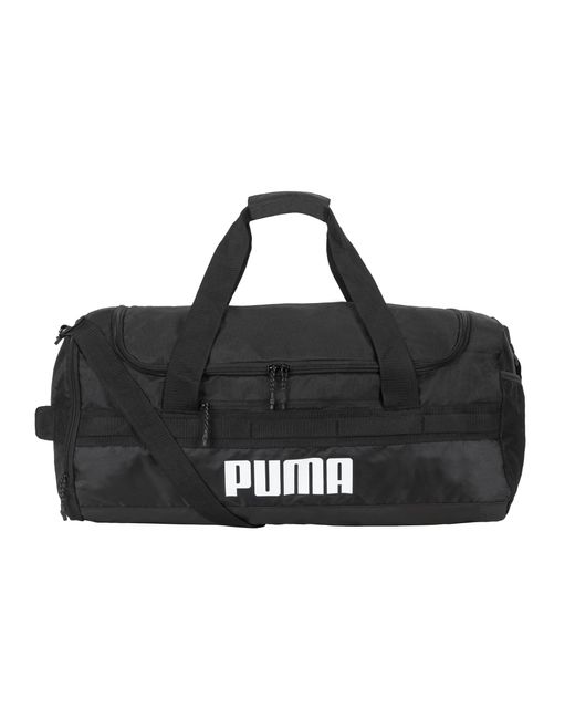 PUMA Unisex Adult Evercat Foundation Duffel Bags in Black/White (Black