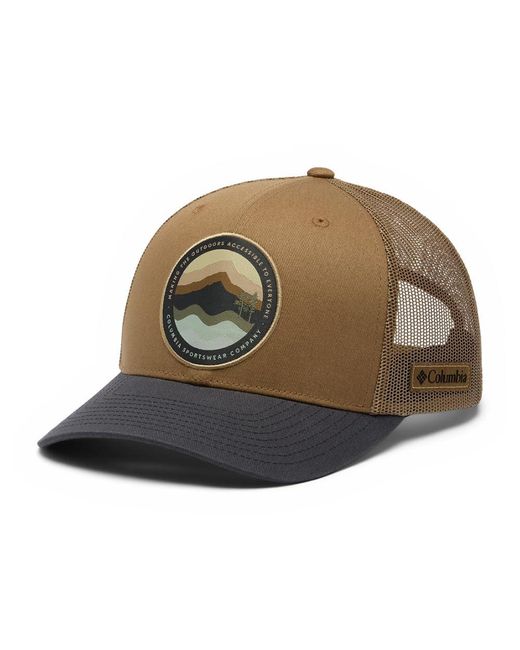 Columbia Brown Mesh Snap Back