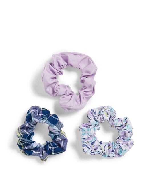 Vera Bradley Purple Scrunchie Hair Accessory Set