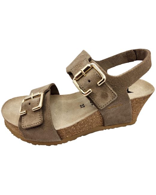 Mephisto Metallic Lissandra Wedge Sandal