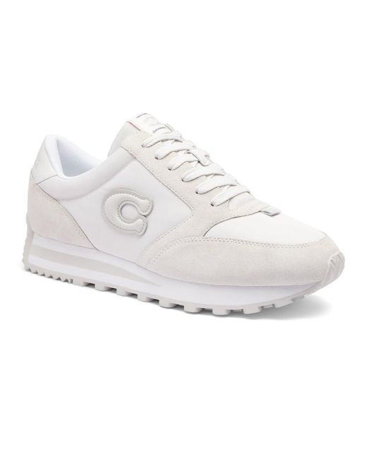COACH White Runner Sneaker for men