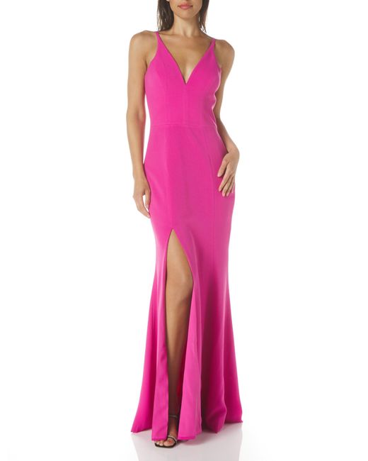 Dress the Population Pink Iris Sequin