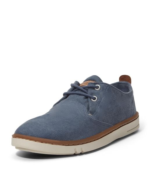 Sneaker basse da uomo Hookset con lacci di Timberland in Blue da Uomo