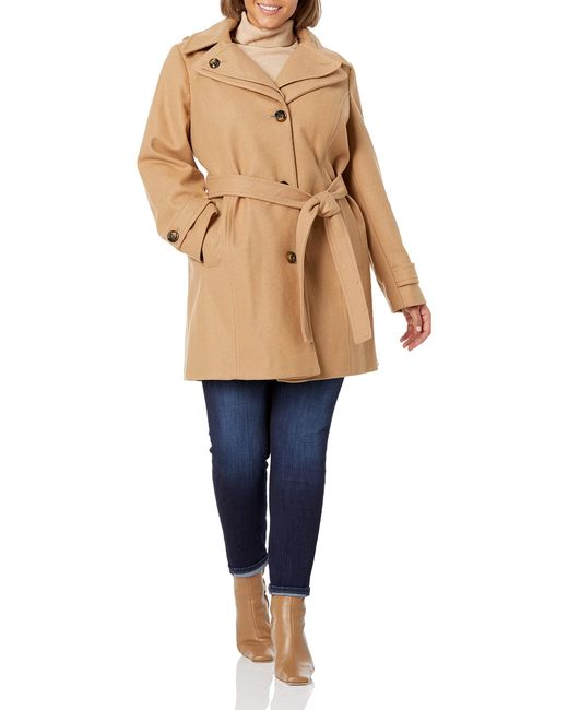 thigh length wool coat