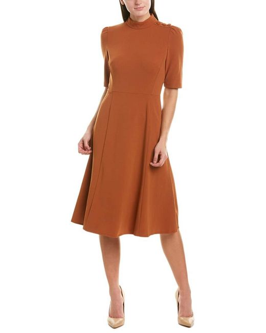 donna morgan deep v crepe dress