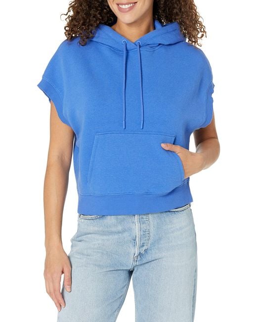 Ugg Blue Jessikah Sleeveless Hoodie Sweater