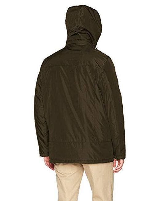 calvin klein camouflage coats & jackets