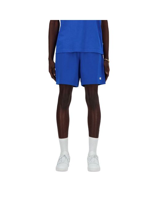 New Balance Sport Essentials French Terry 7" Shorts in Blue für Herren