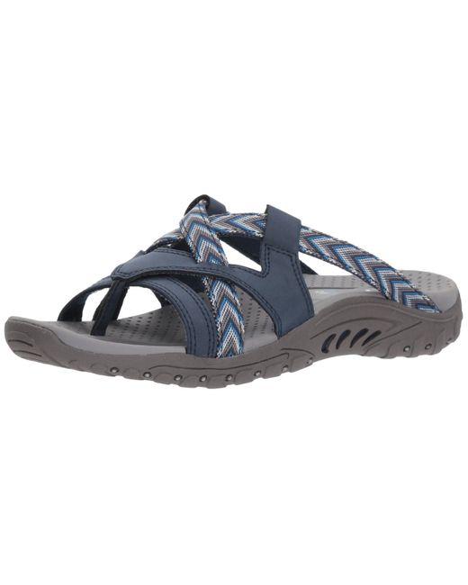 skechers multi strap sandals