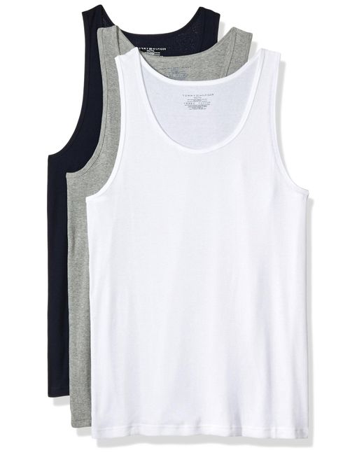 tommy hilfiger white undershirts