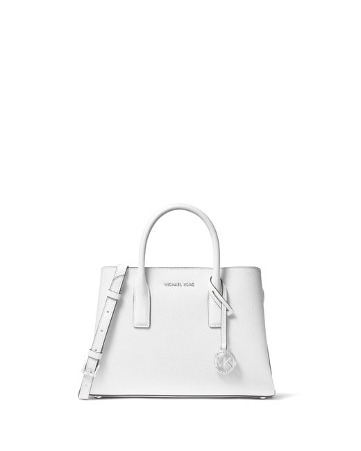 Michael Kors White Ruthie Small Satchel