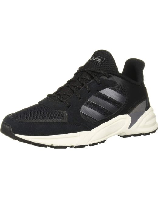 adidas Lace 90s Valasion Sneaker in Black/Night Metallic/Grey (White) -  Save 35% - Lyst