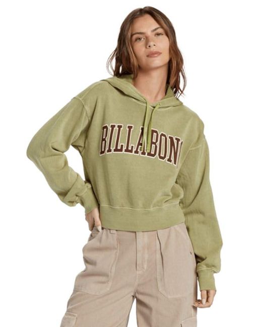 Billabong Green All Time Fleece Sweatshirt