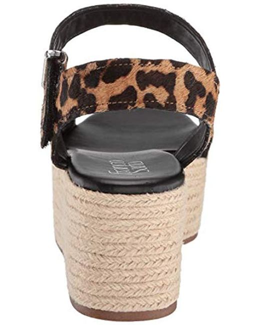 franco sarto takara espadrille wedge sandal