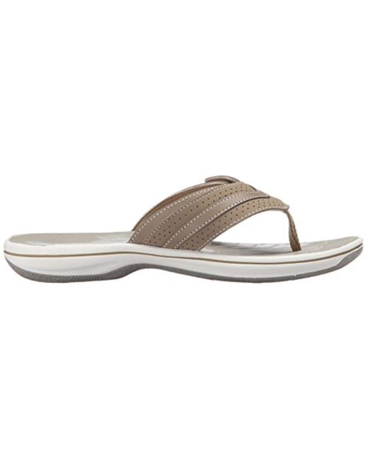 clarks women's brinkley keeley flip flop