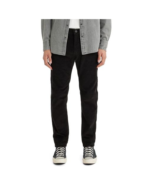 Levi's Black Xx Standard Tapered Chino Pants for men