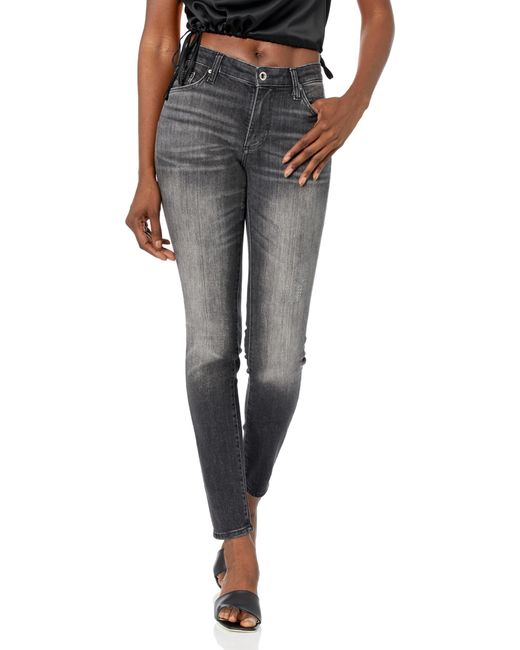 Emporio Armani Black S J01 Super Skinny Stretch Cotton Denim Jeans