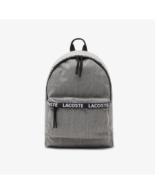 Lacoste Black Backpack for men