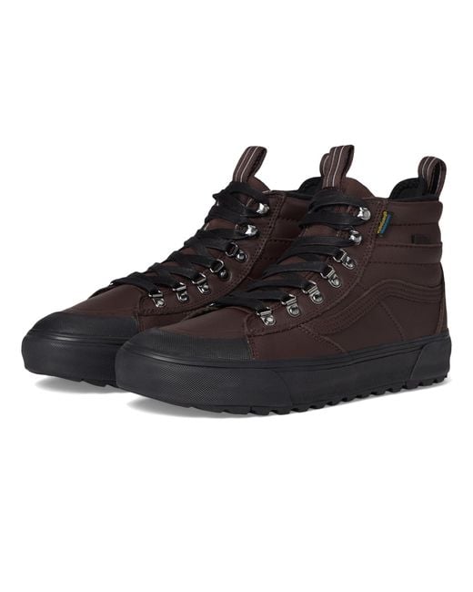 Vans Black Mte Sk8-hi Dr Waterproof Sneaker