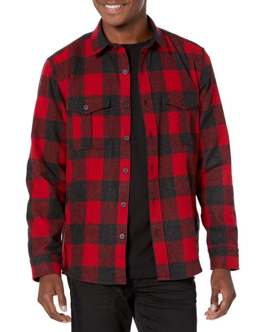 Pendleton Red Long Sleeve Scout Shirt for men