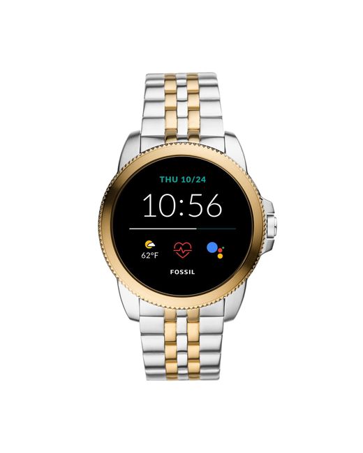 Fossil 44mm Gen 5e Stainless Steel 