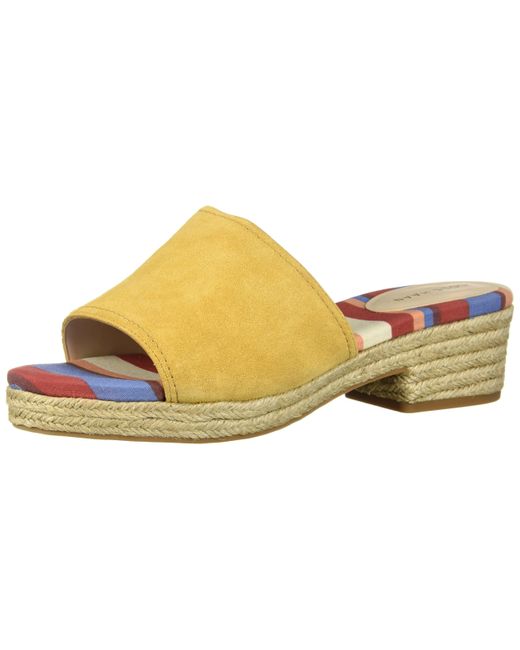 cole haan yellow sandals