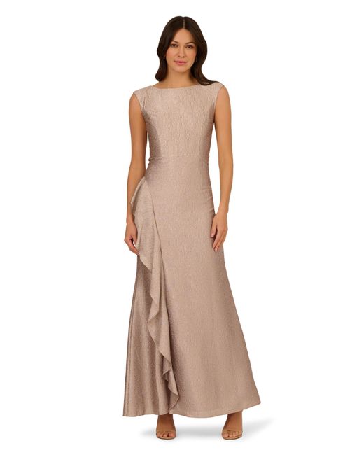 knee length dresses for ladies Tuxedo Mermaid Gown With Long Sleeves In Black