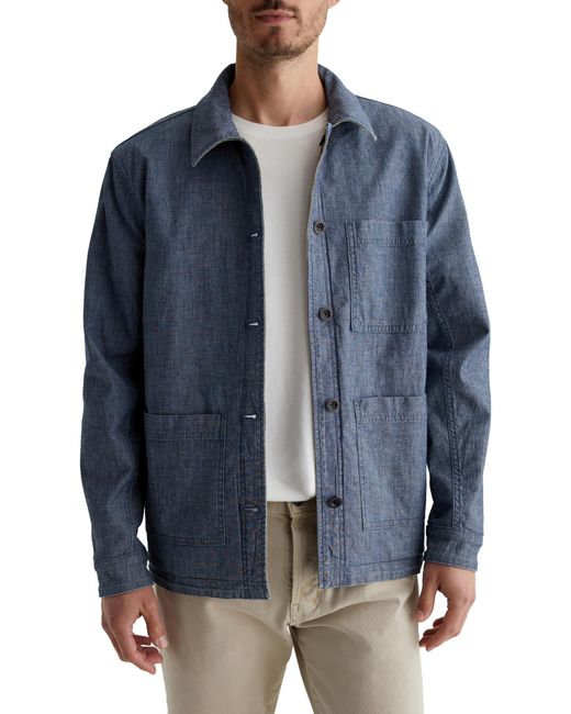 AG Jeans Lawson Reversible Jacket in Blue for Men | Lyst