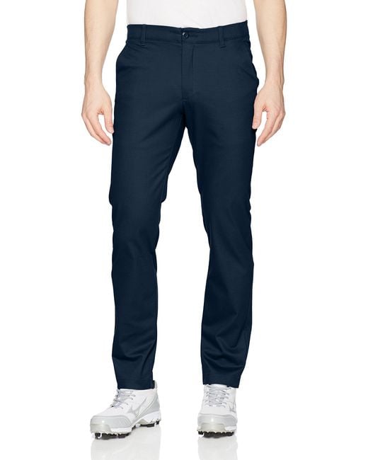 Under Armour Blue Ua Showdown Chino Tapered Pants 36/36 Navy for men